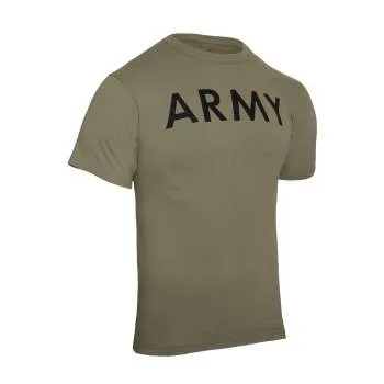 AR 670-1 Coyote Brown Army Physical Training T-Shirt