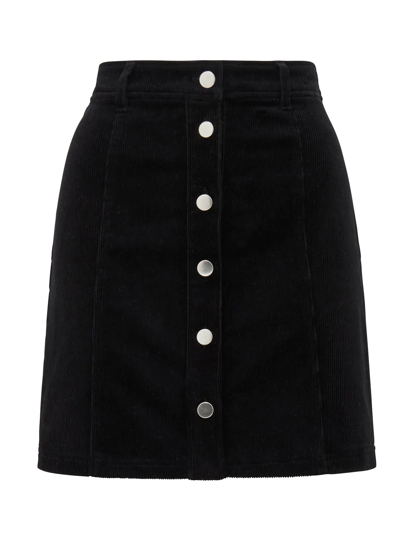 Aurora Button Cord Mini Skirt