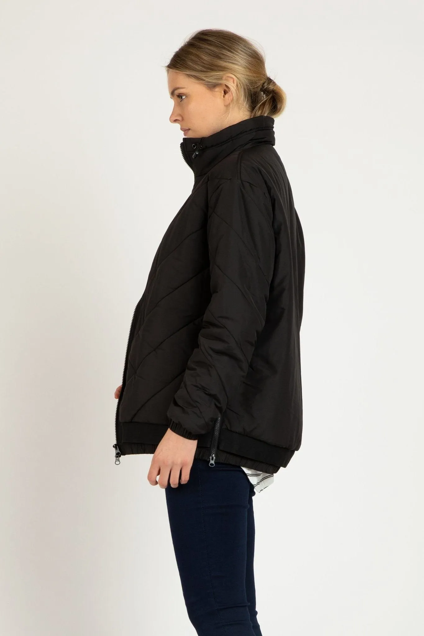 Betty Basics Rylie Puffa Jacket in Black