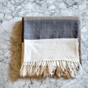 Bina Brown Throw Blanket