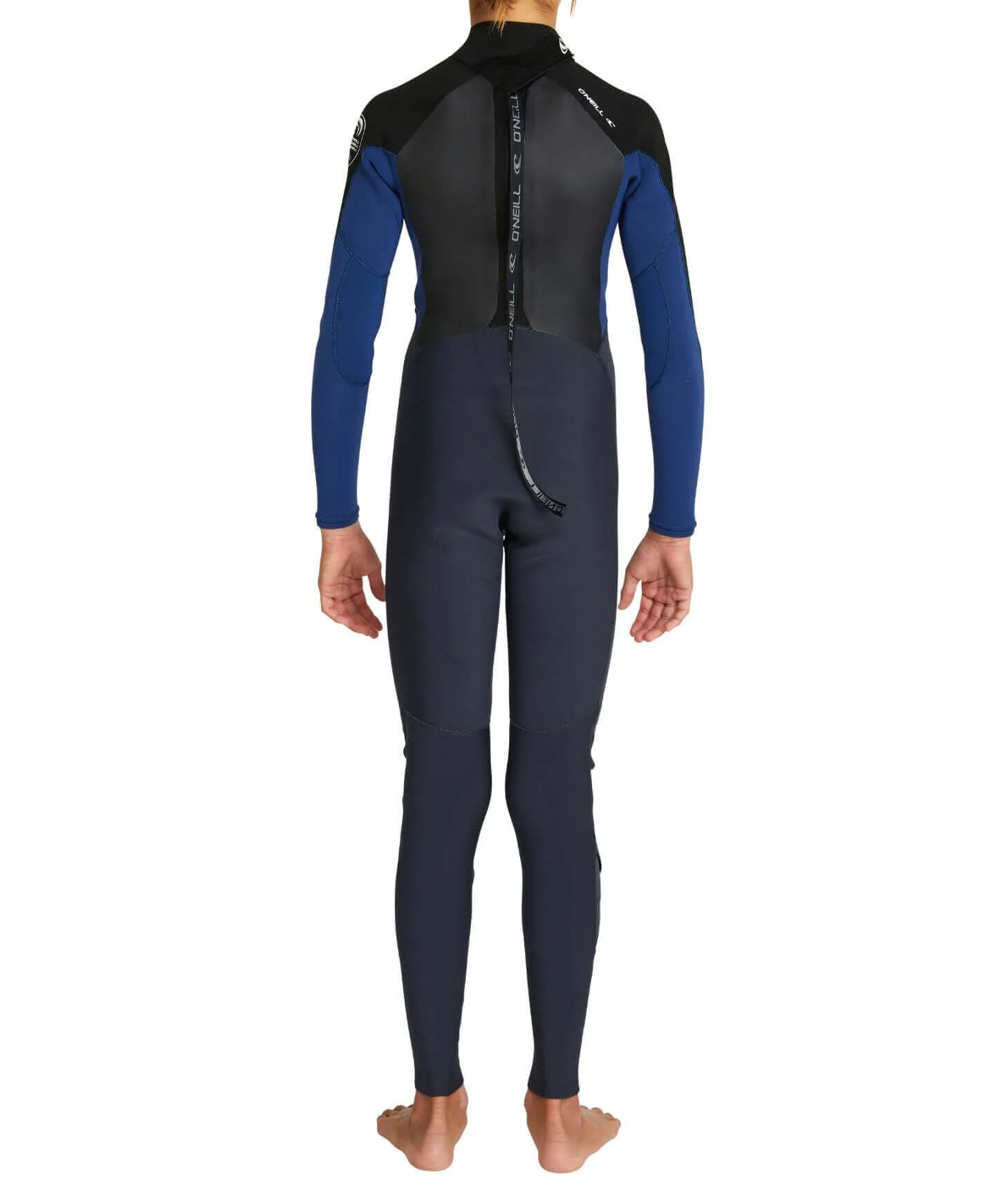 Boy's Defender 3/2mm Steamer Back Zip Wetsuit - Gunmetal