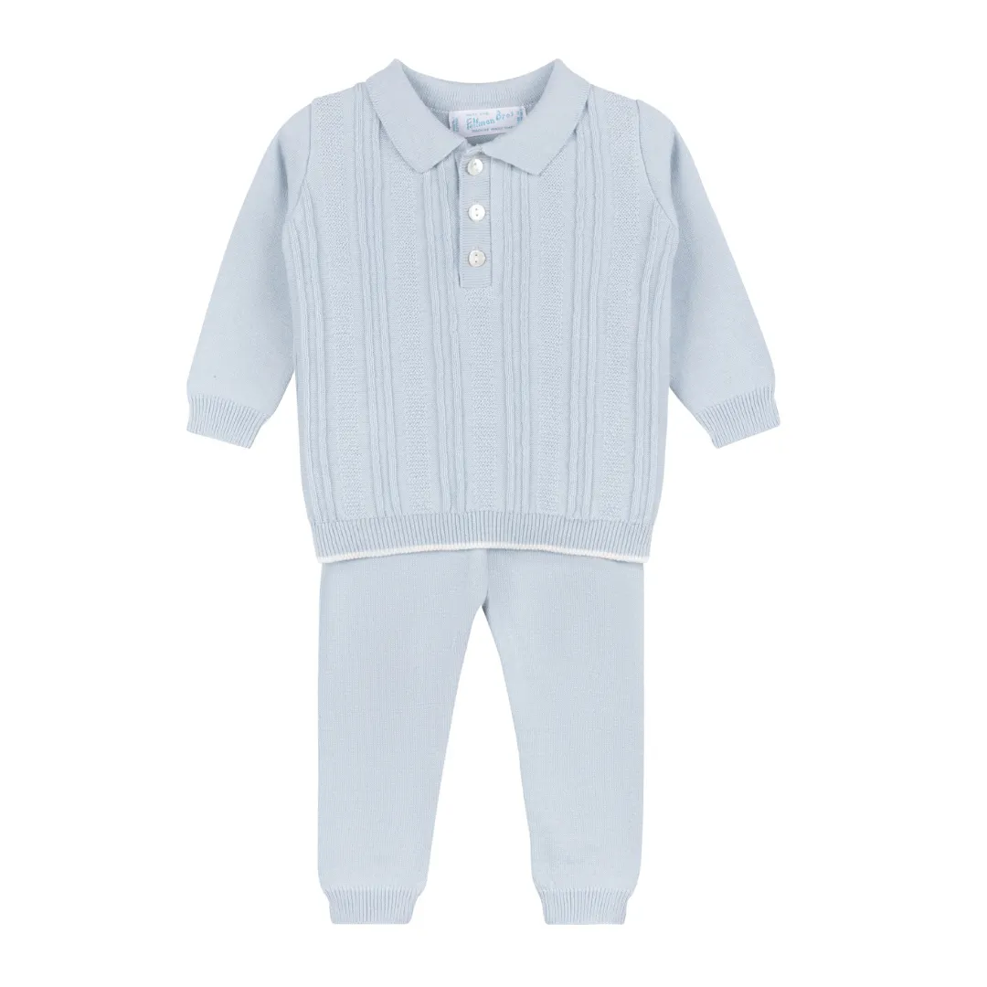 Boys Vertical Ribbed Set