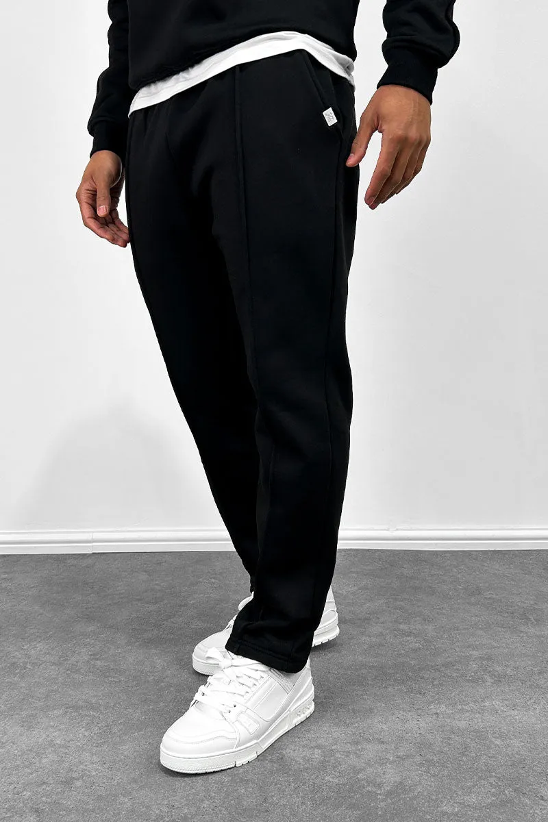 Capone Relaxed Sweat Pants - Black