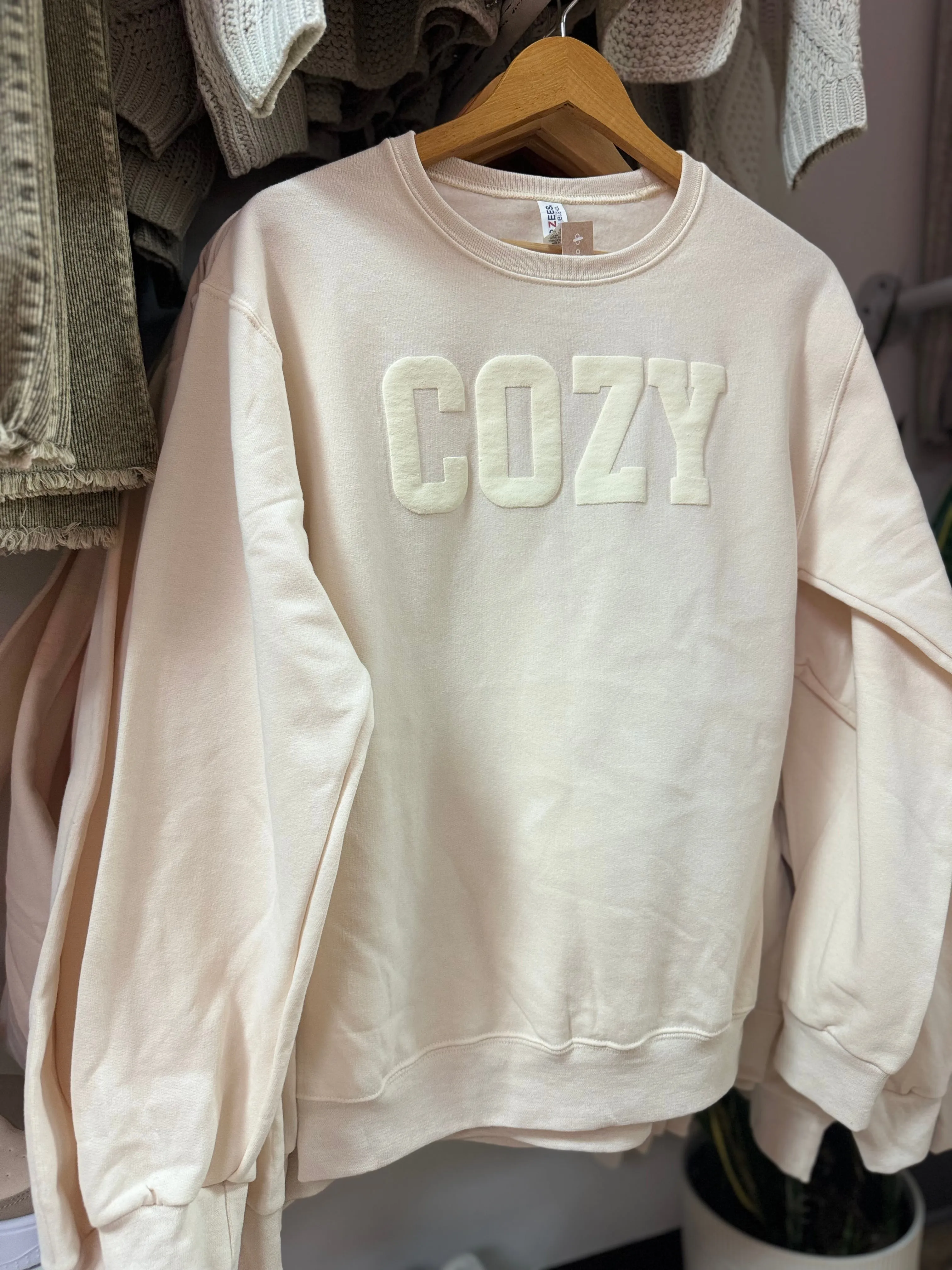 Cozy sweatshirt