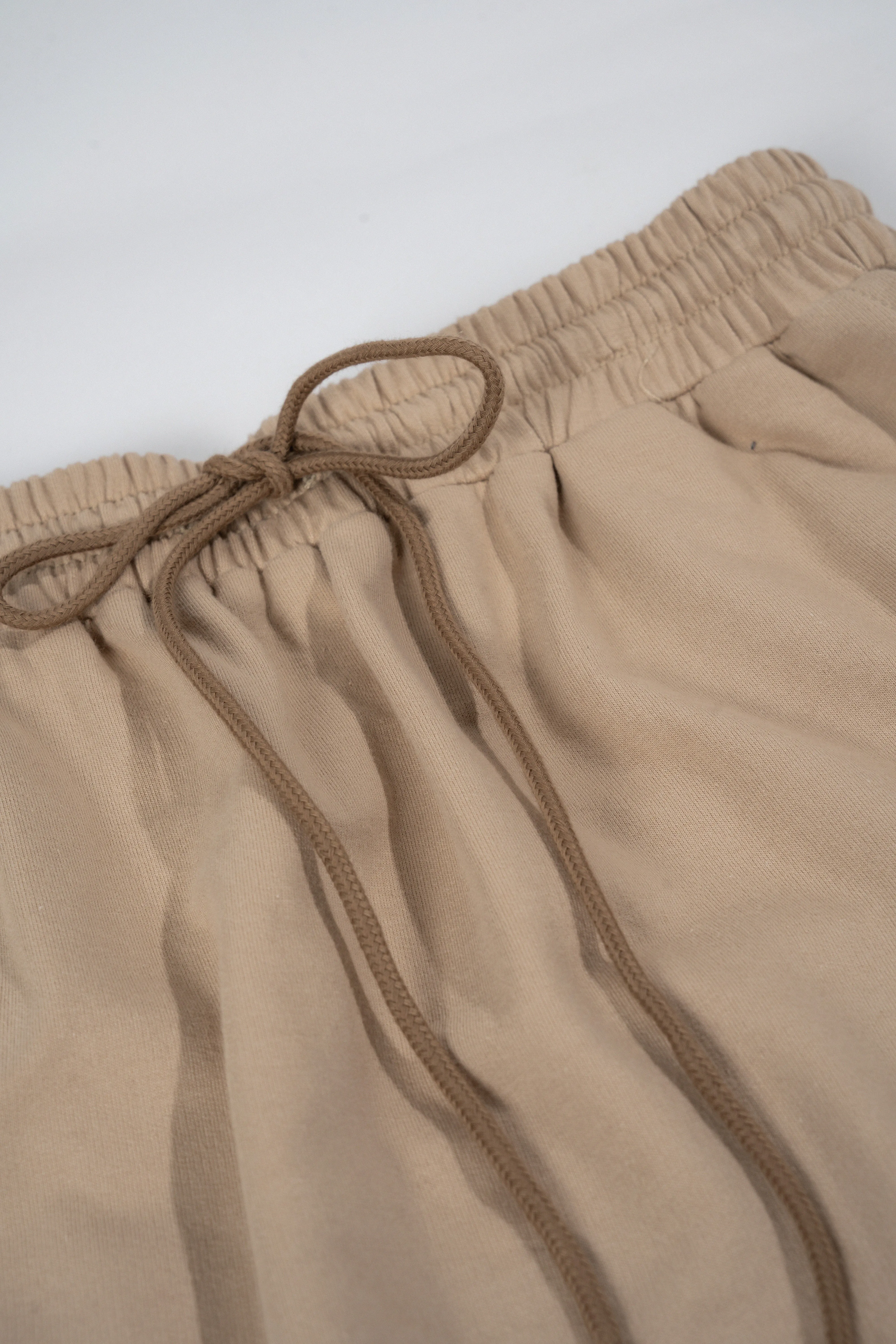 Cutline Pencil Midi Skirt (Khaki)