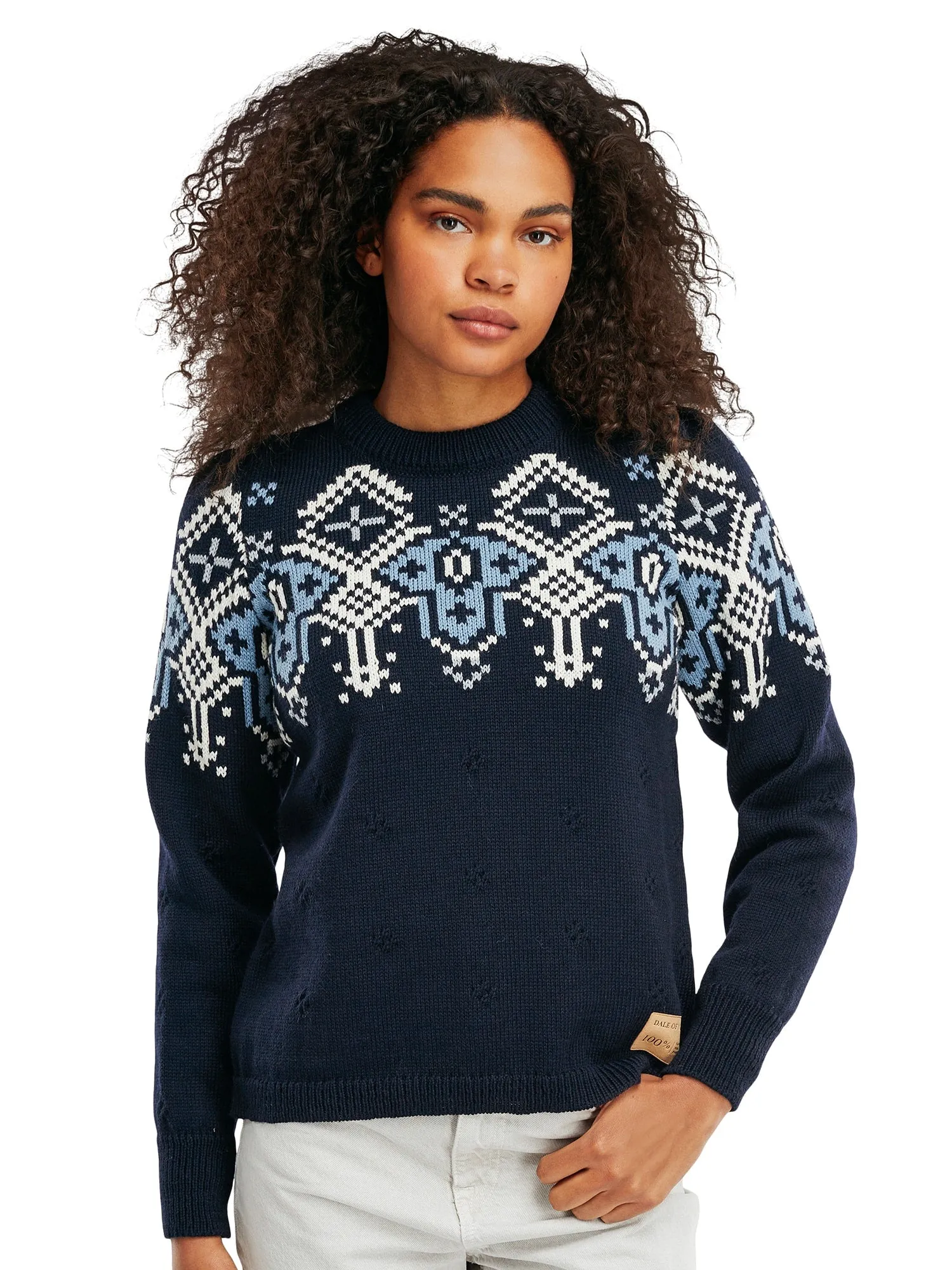 Dale of Norway | Svanoy Sweater | Women's | Navy