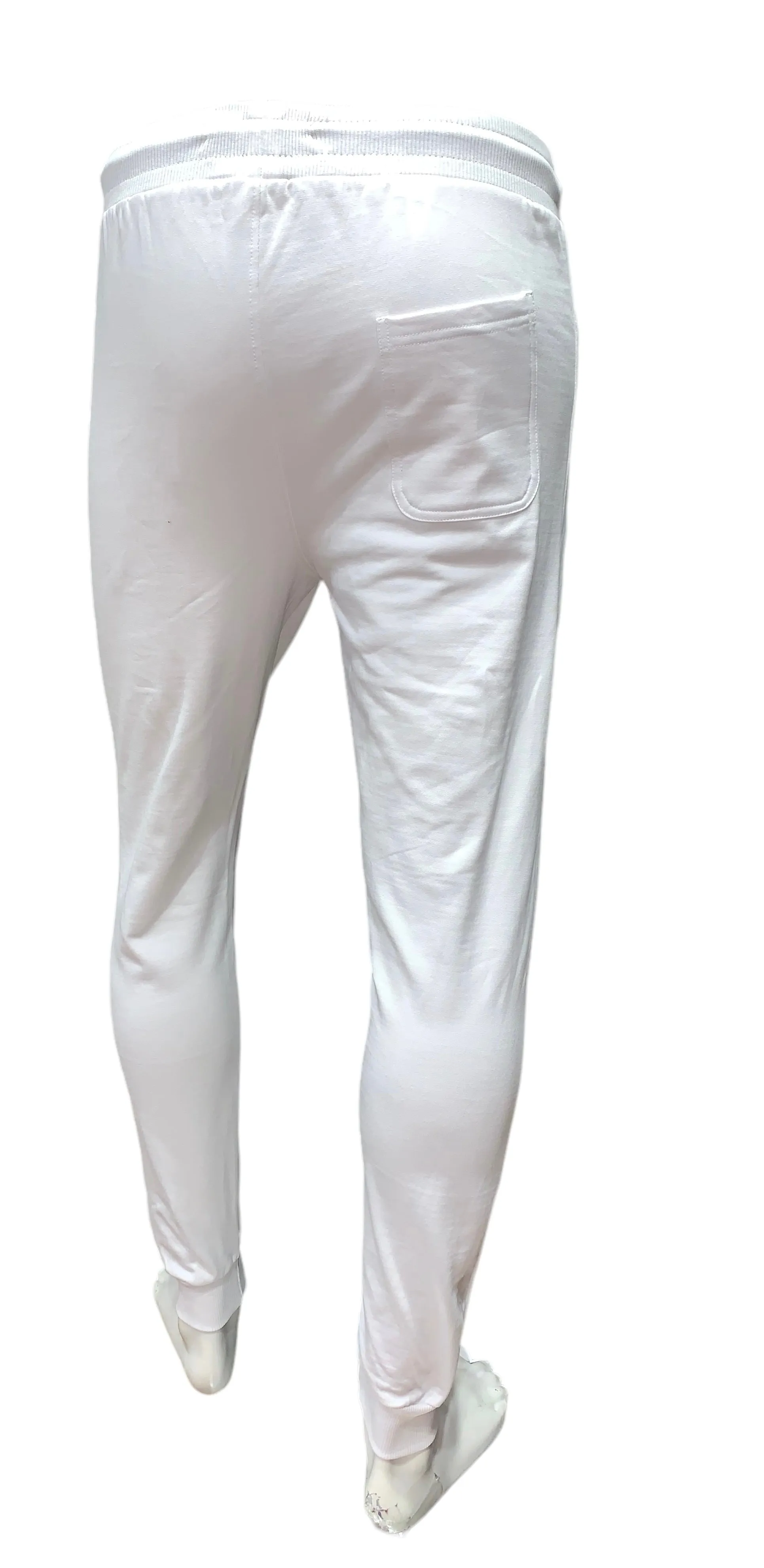 DOTS Cuffed Track Pant White