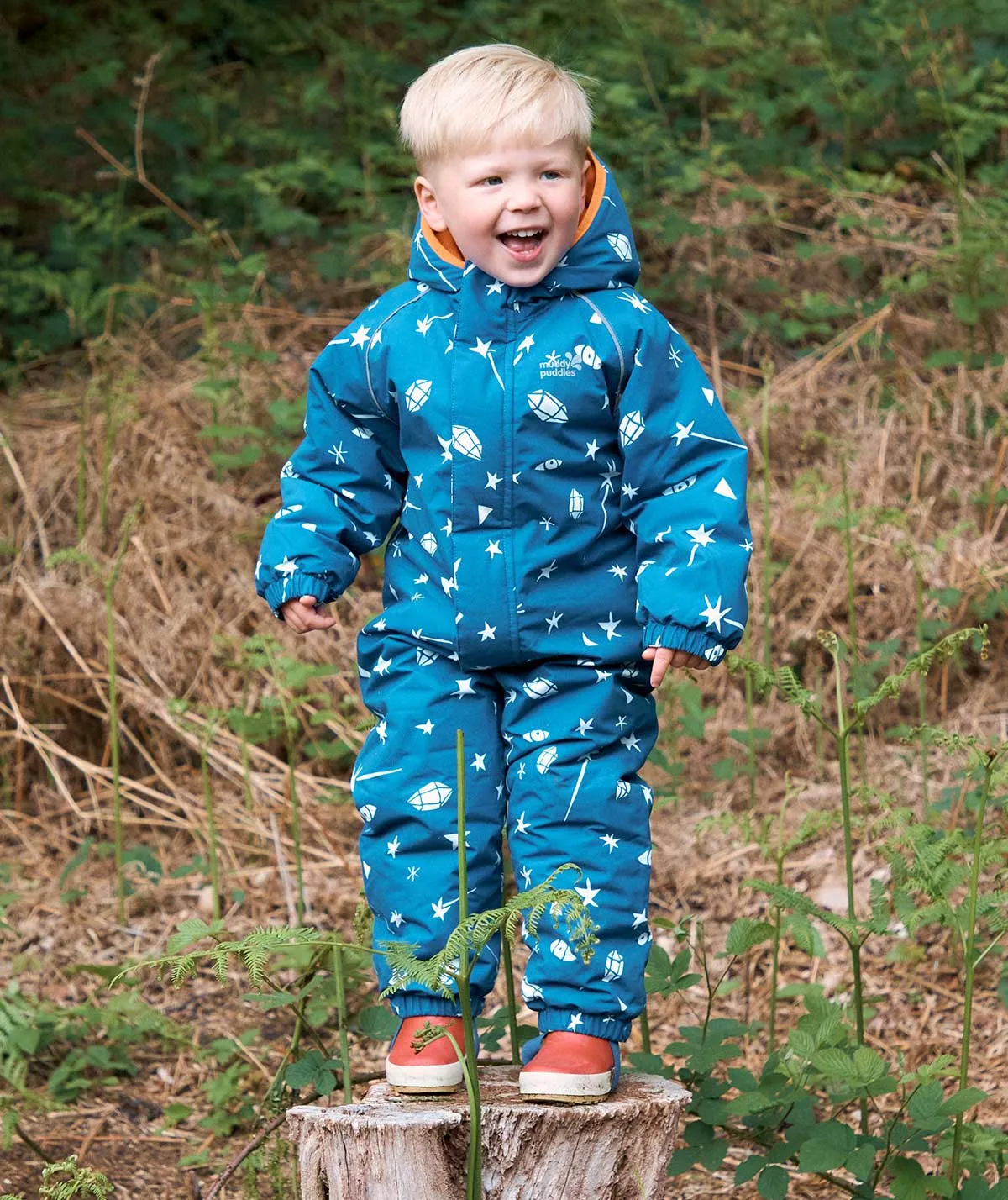 EcoWarm Waterproof Puddlesuit - Starry Ice