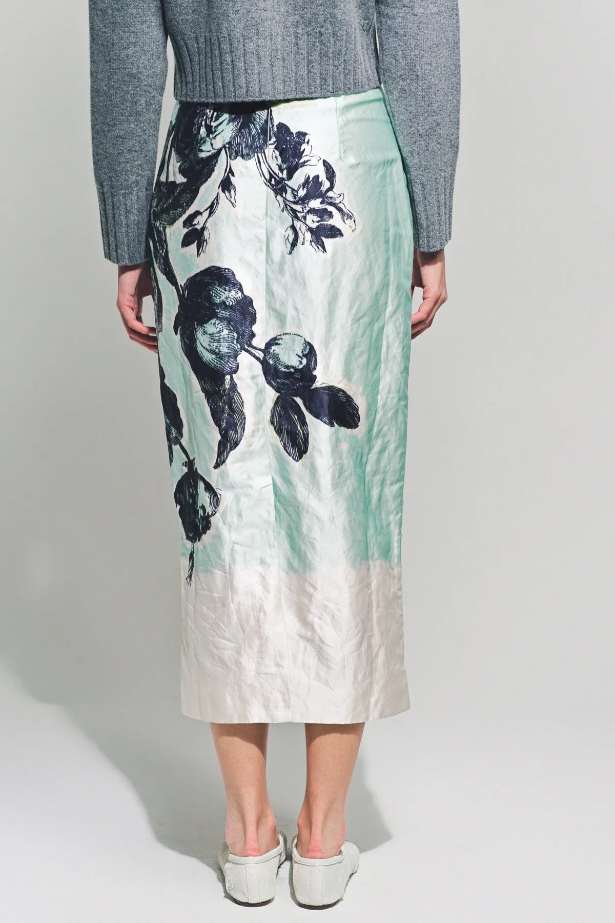 ERDEM | PENCIL MIDI SKIRT