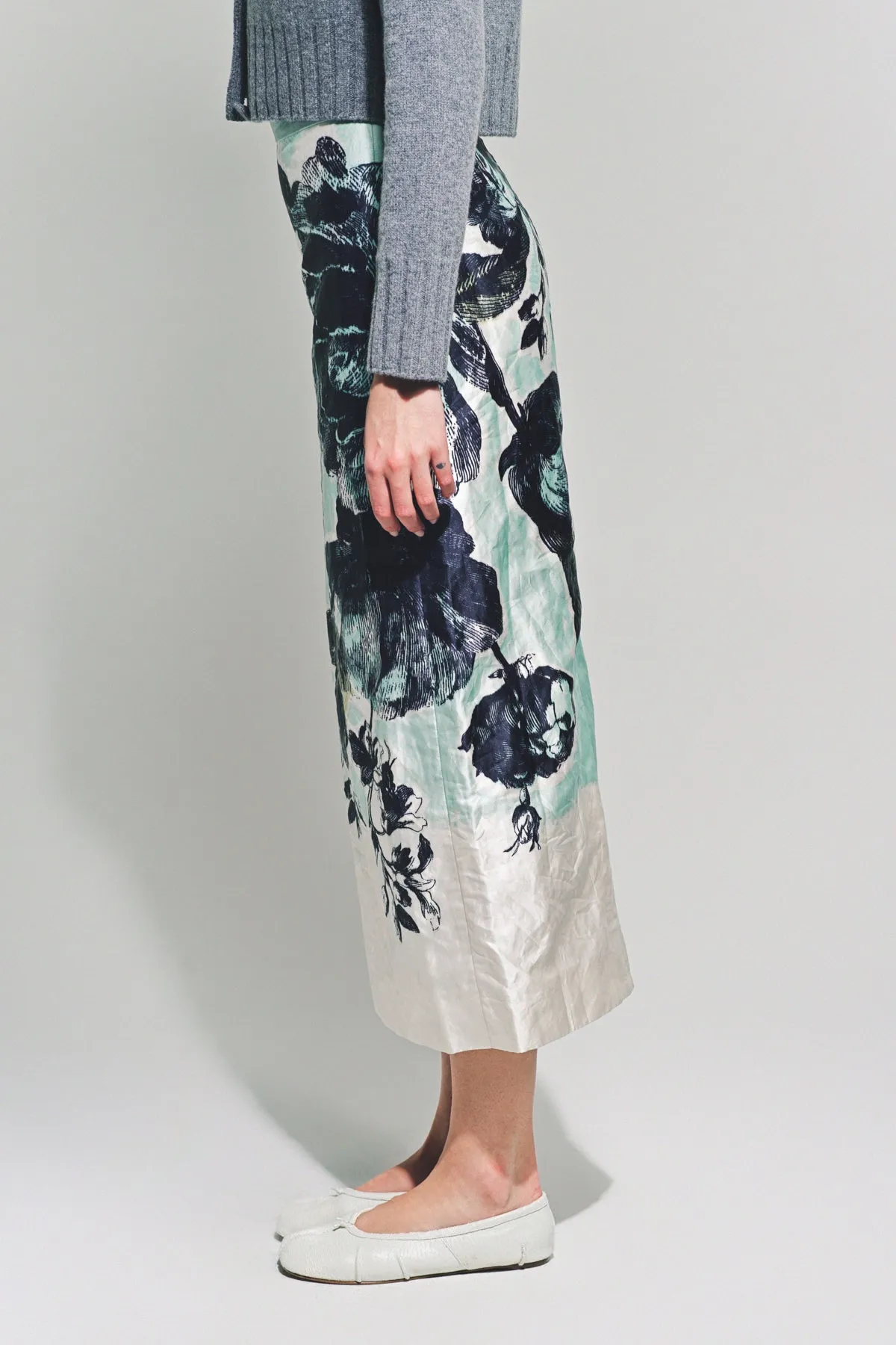 ERDEM | PENCIL MIDI SKIRT