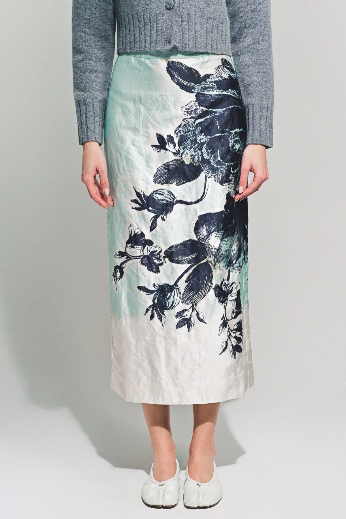 ERDEM | PENCIL MIDI SKIRT