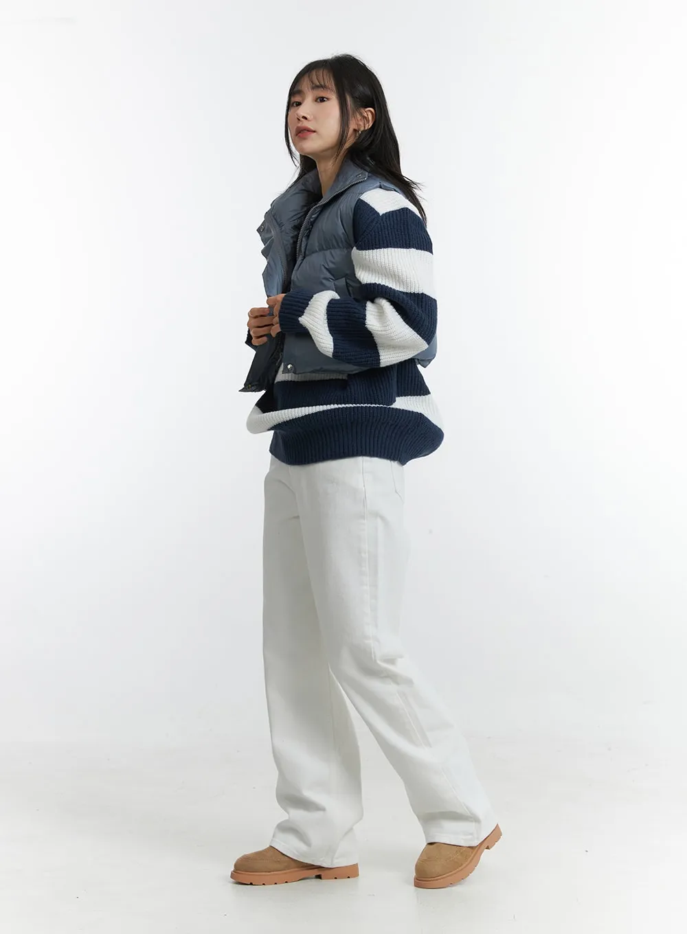 Fleece Wide Pants OD307