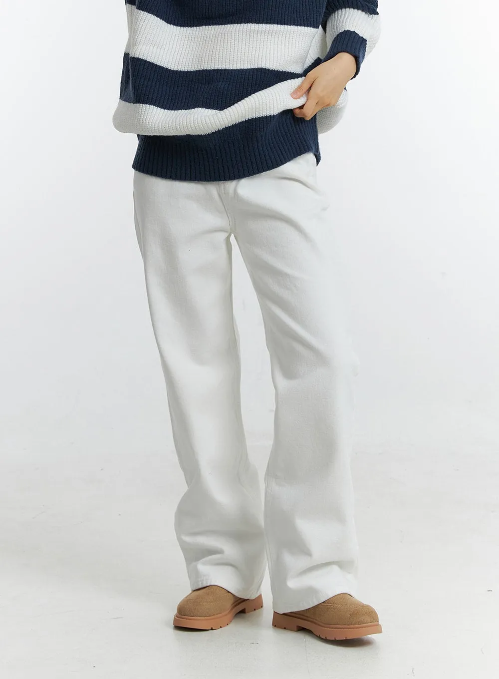 Fleece Wide Pants OD307