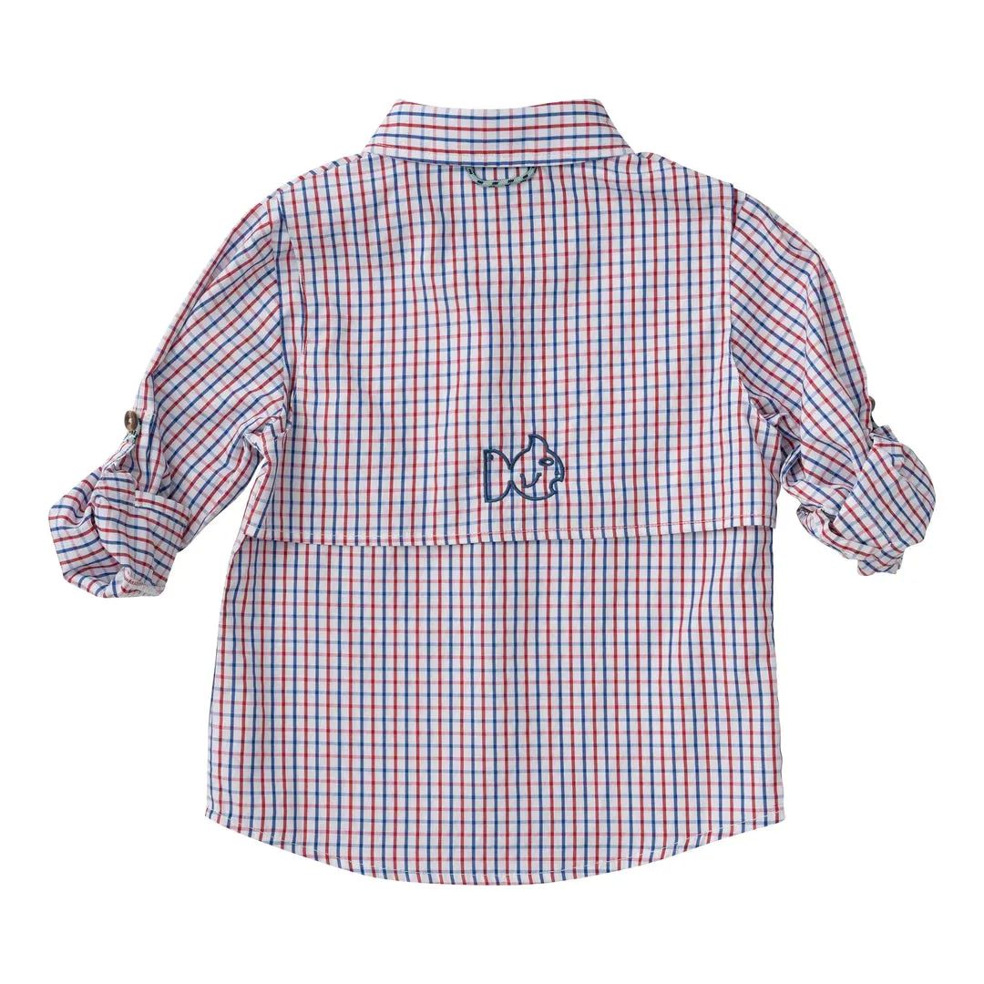 Founders Fishing Shirt - Americana Plaid