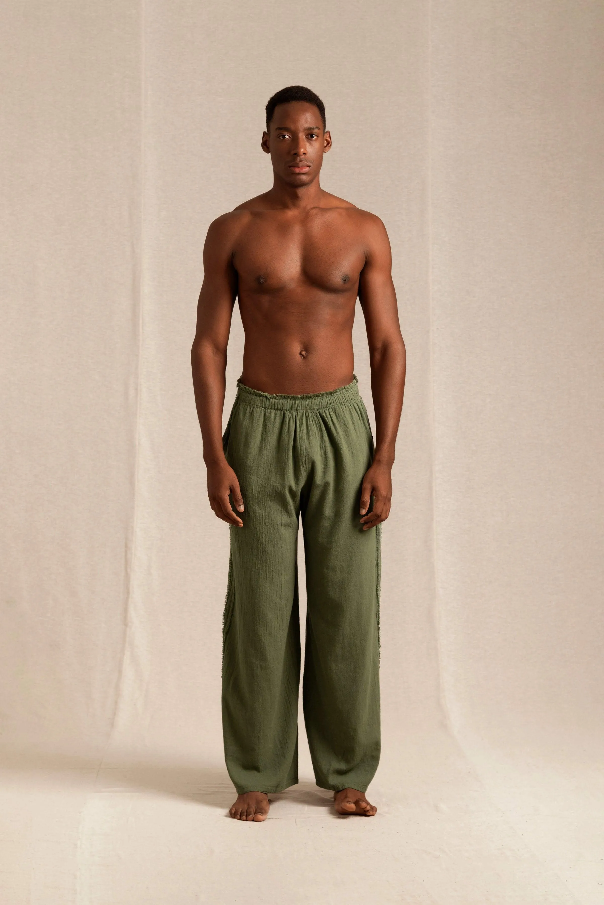 HAAYAB PANTS - OLIVE