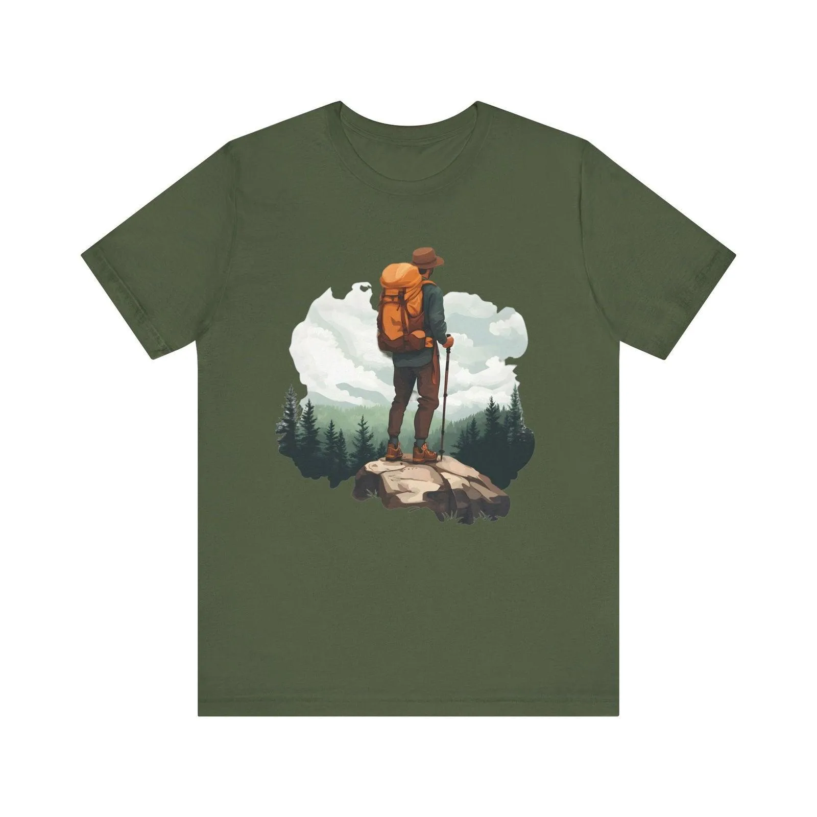 Hiking Wilderness Wanderer T Shirt