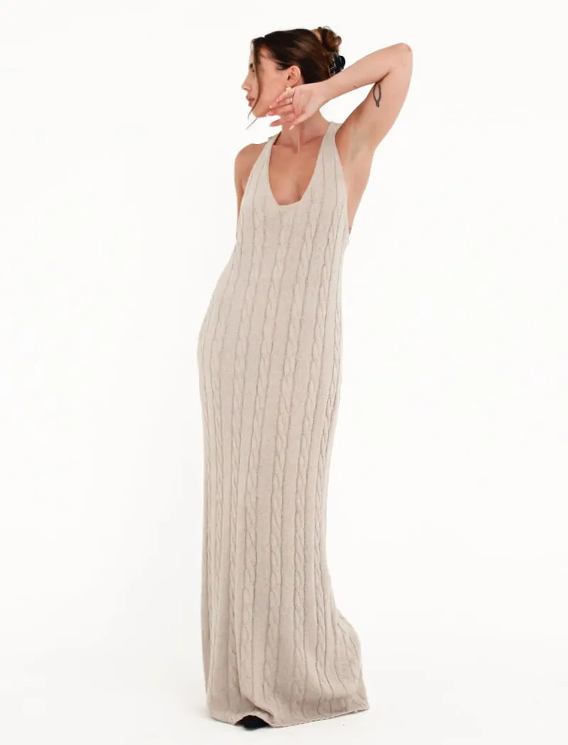 Lakeville Maxi Dress | Oat