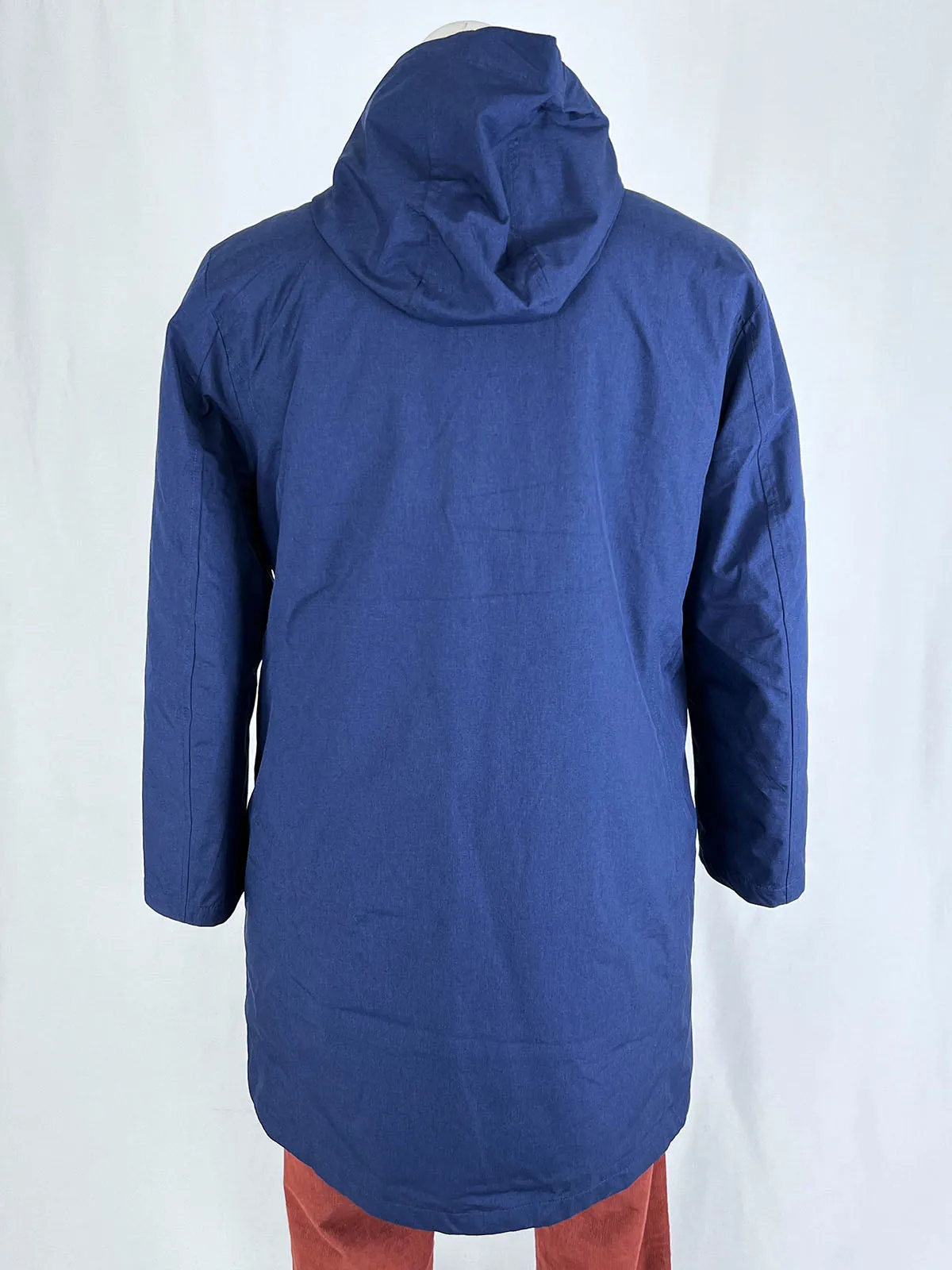 Lands' End Size XL (16/18) Blue Winter Parka Coat NWT