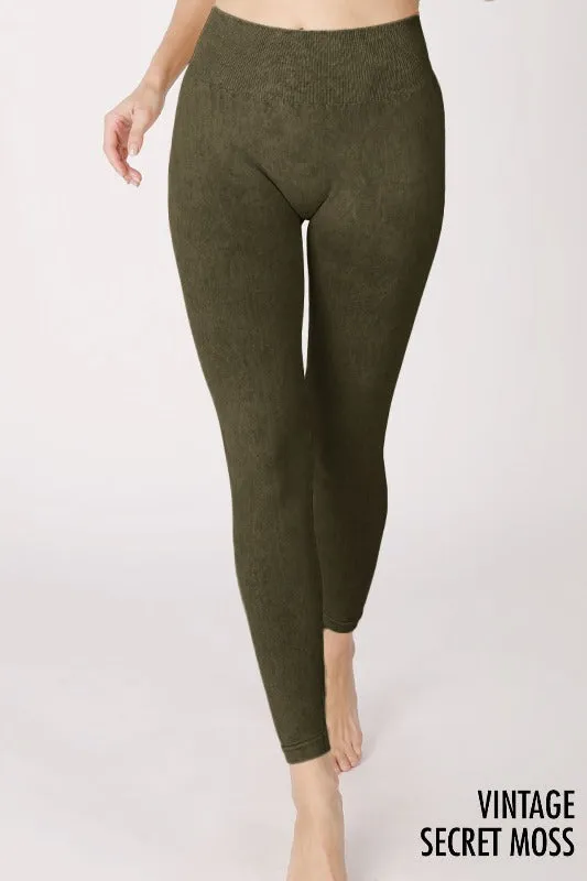 Nikibiki High Waist Long Jeggings - Army Green Moss