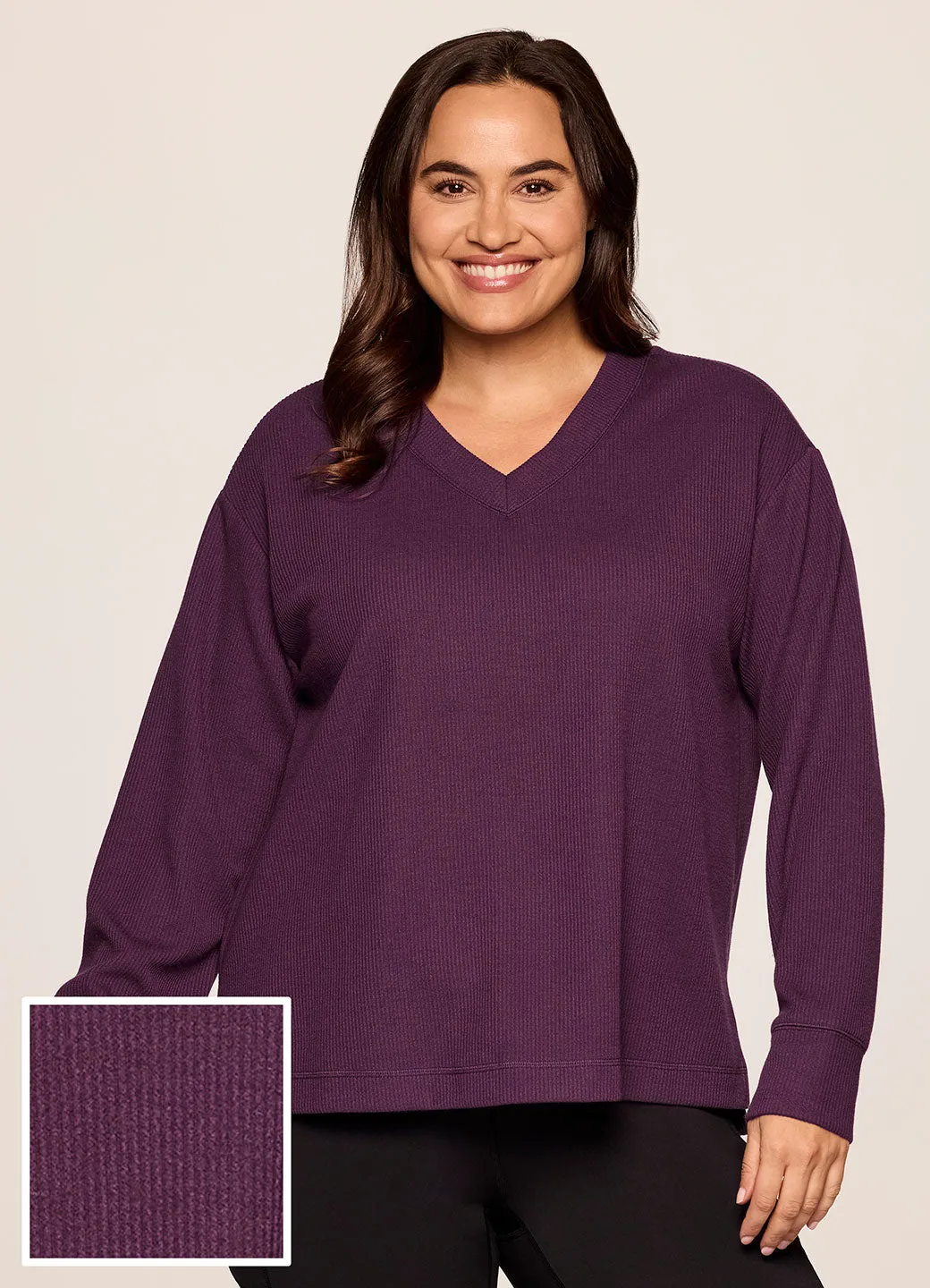 Plus Weekend Reset Pullover