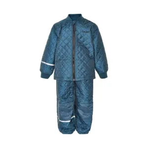 Quilted Thermal Set: Ice Blue