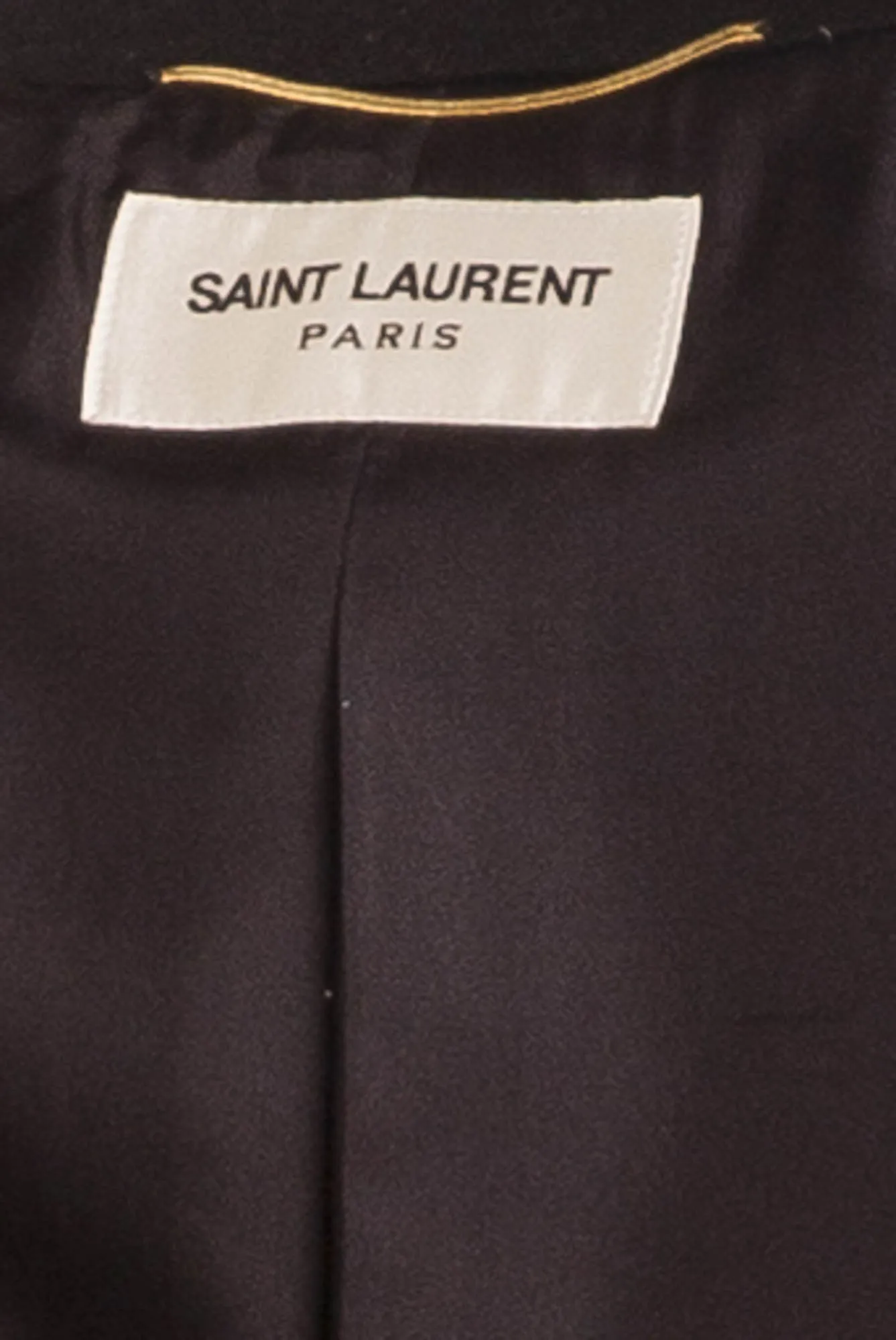 Saint Laurent - Navy Wool Trench Coat - FR 40