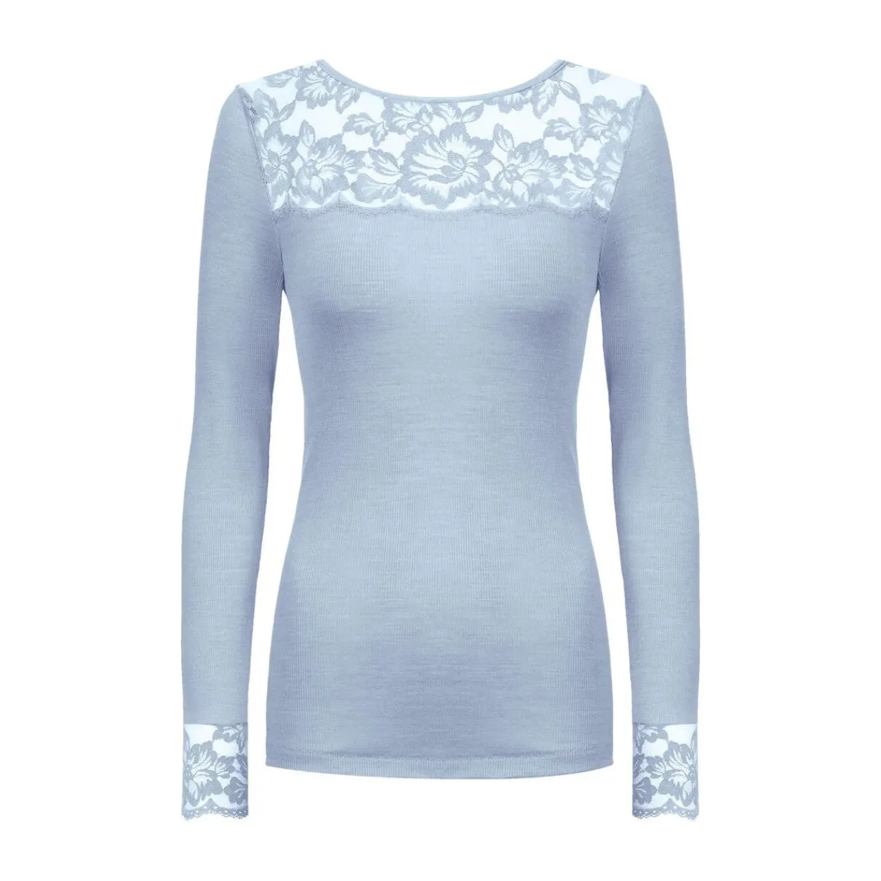 Serie Wool Love Long Sleeved Top in Polar Wind