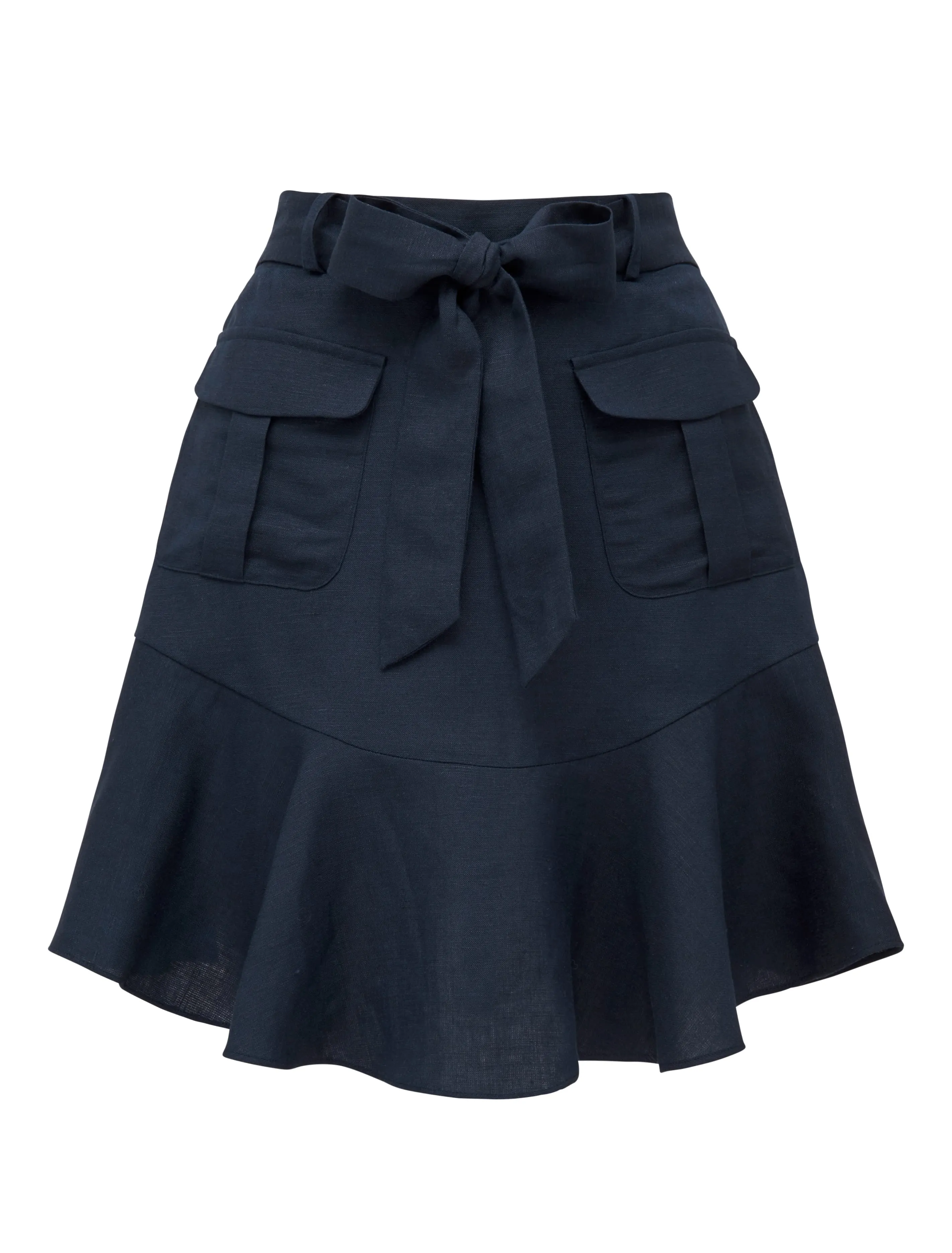 Tamika Pocket Front Flippy Skirt