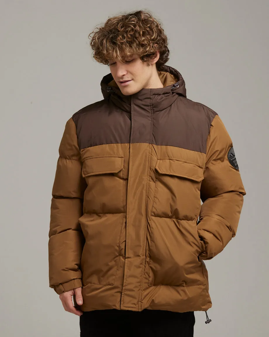 TREWLAWNEY MEN'S PUFFER JACKET | TOBACCO