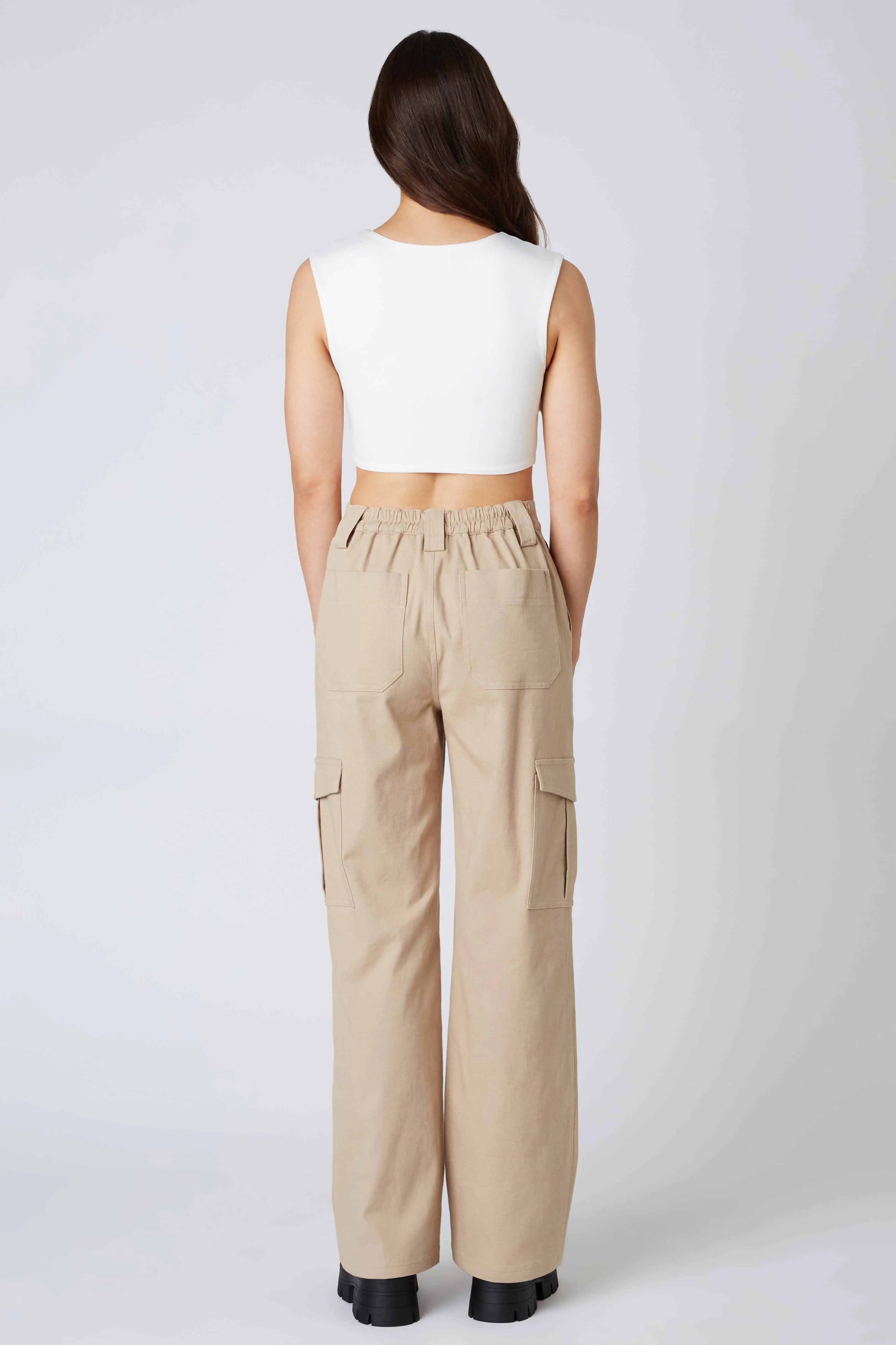 Twill Cargo Pants