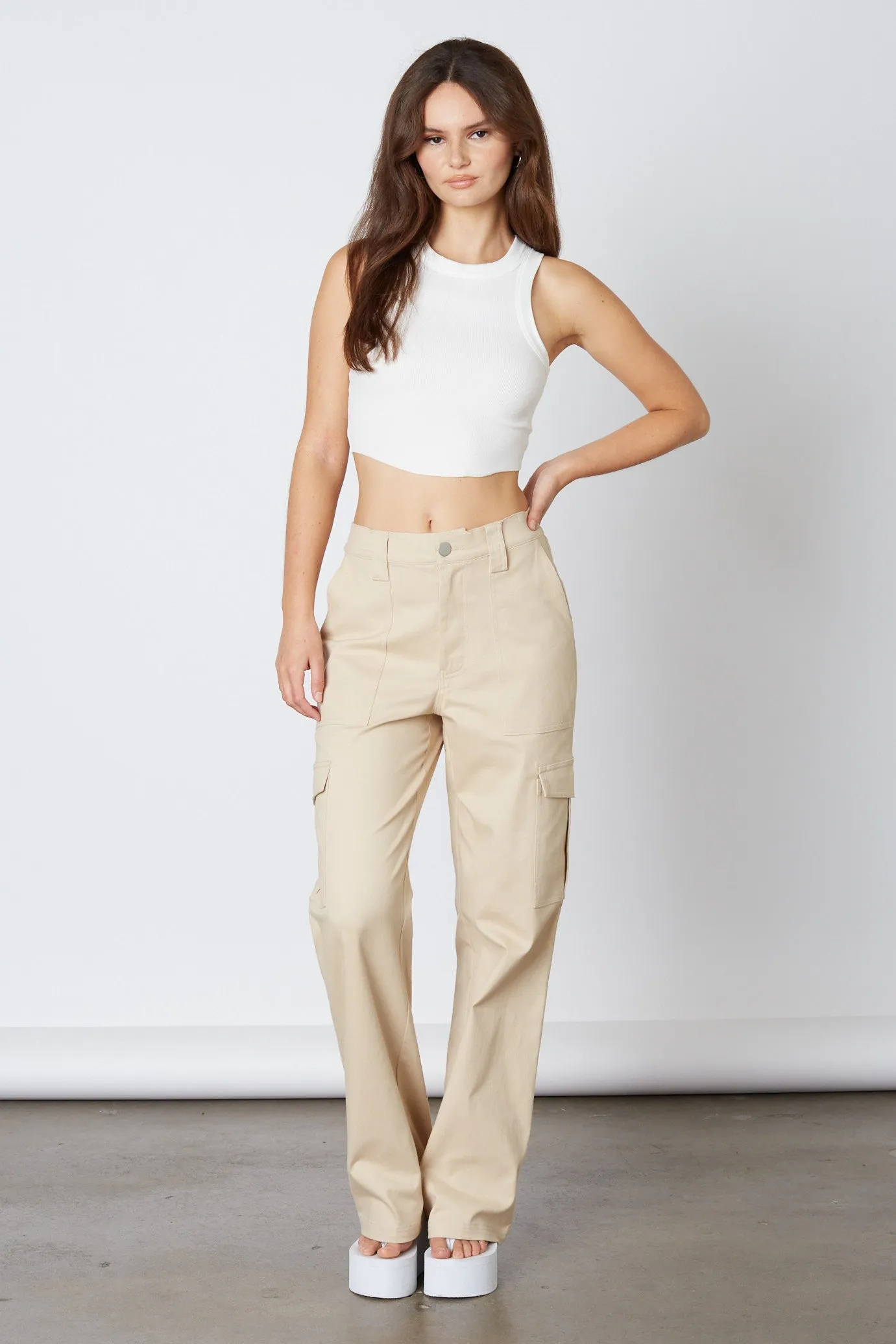 Twill Cargo Pants