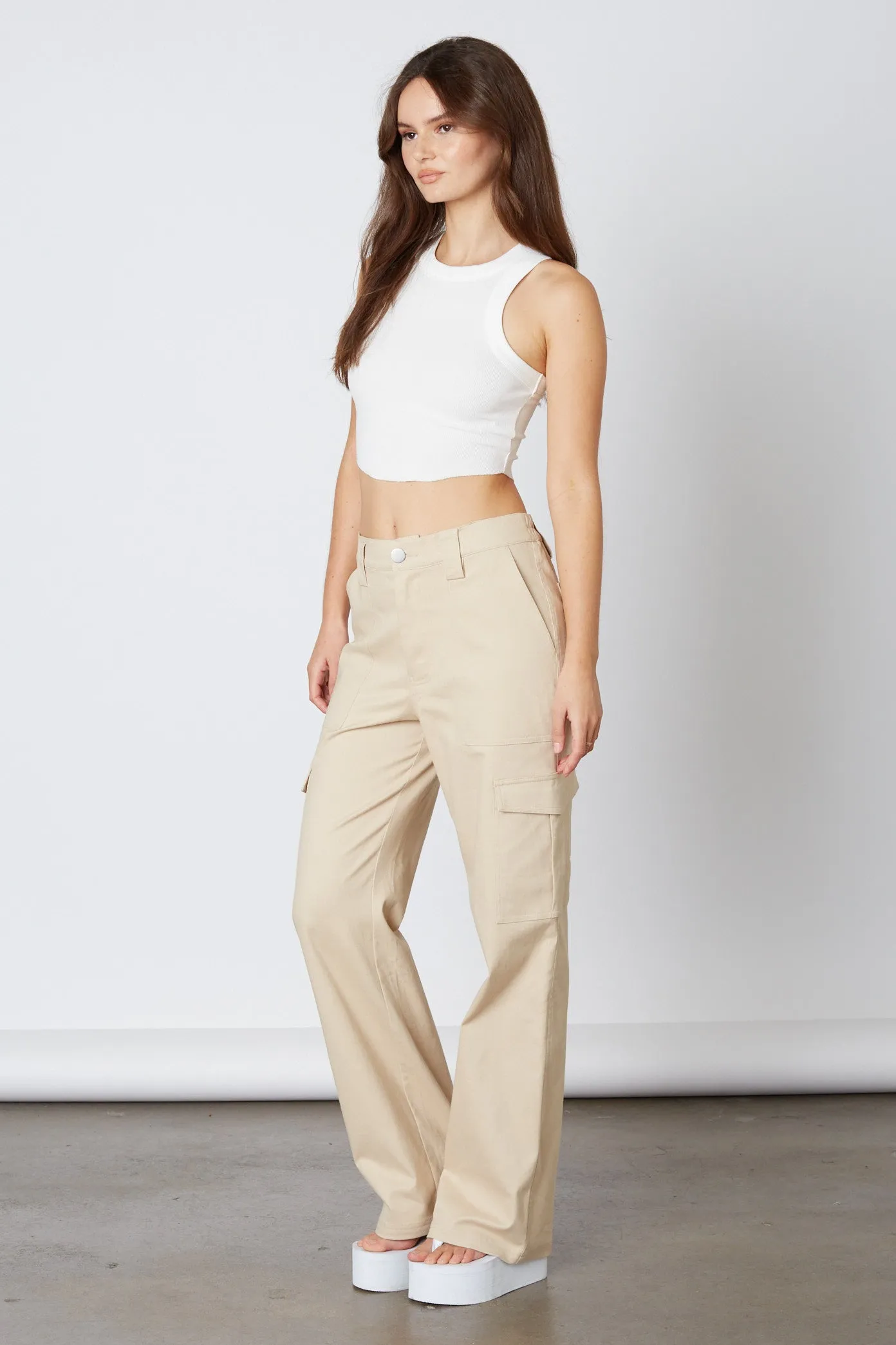 Twill Cargo Pants