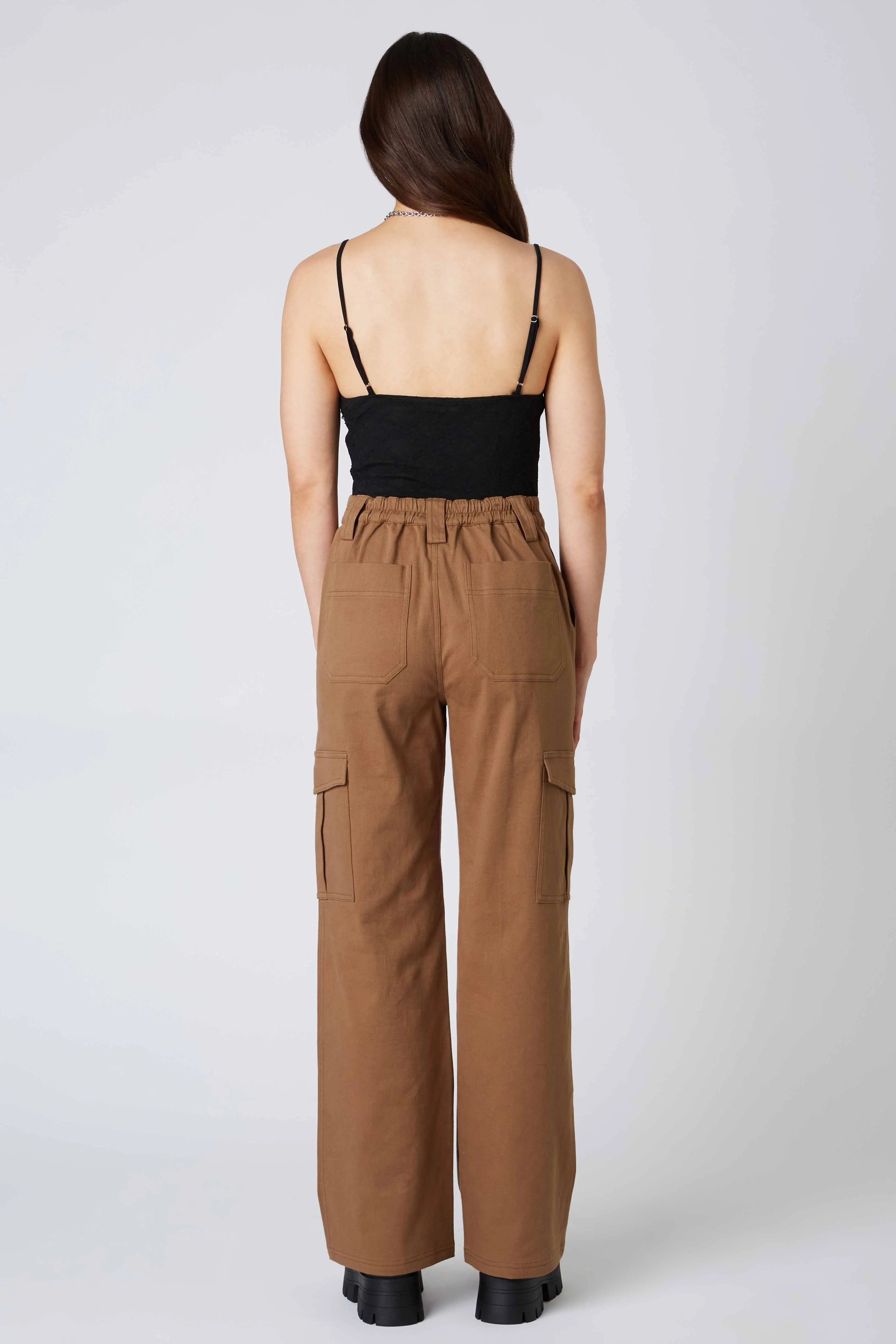 Twill Cargo Pants