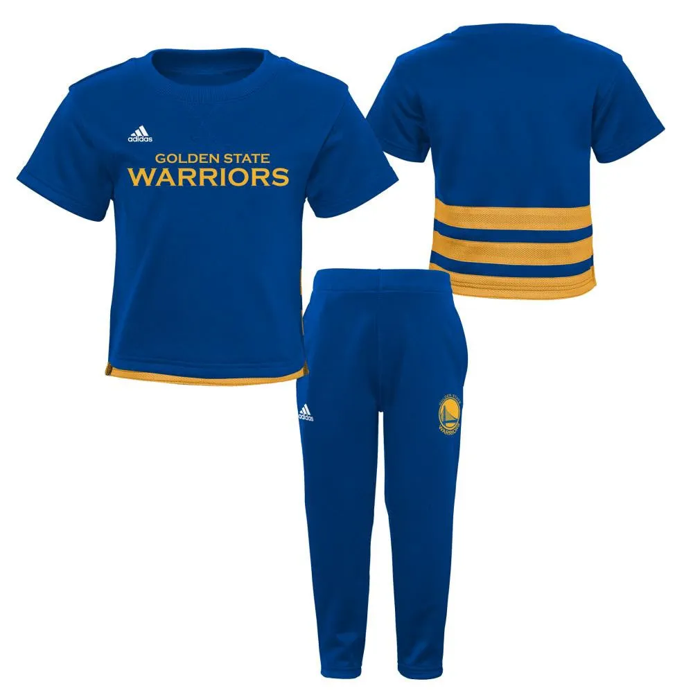 Warriors Athletic Shirt and Pants Outfit (12M-4T)